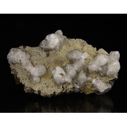 Calcite, Pyrite and Fluorite Villabona - Asturias M03717